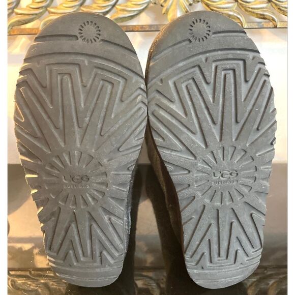 UGG 5819 Cardy Knitted Black Boots Women’s Size 7 Medium - Picture 11 of 11